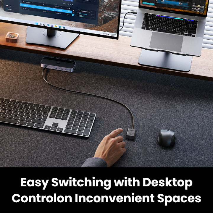 UGREEN%20USB%203.0%20Switch%202%20Computers%20Sharing%20USB%20C%20&%20A%20Devices,%204%20Port%20USB%20Switcher%20Shareing%20Keyboard%20and%20Mouse,%20Printer/Scanner%20USB%20Switch%20Hub%20for%20Two%20Computers%20with%202%20USB3.0%20Cables%20and%20Remote%20-%20Image%205