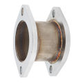 Exhaust Pipe Flange Adapter Durable Perfect Fit Catback Exhaust Muffler Pipe Increase Engine Power for 3 in ID 2 Flange. 