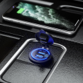 Quick Charge 3.0 Dual USB Socket 12V/24V Car Charger Touch Switch Voltmeter Electronic Lighter USB Fast Charger Socket. 