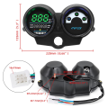 LED Digital Motorcycle Speedometer CG125 2000 to 2008 Fan 125 125 2013 Dashboard Brazil for Motorcycle Panel. 
