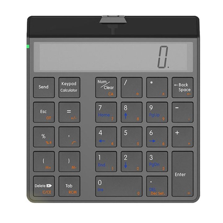 Numeric Keypad  Numpad  Keyboard Number Pad Electronic Calculator With 12 Digits LCD For PC Computer Laptop