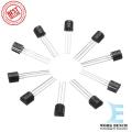 (10Pcs/lot)BC54710Pcs BC547 NPN Transistor TO-92 Power Triode Transistor kit Bag  BC547 100MA 45V 0.1A NPN TO-92 transistor. 