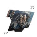 F6 Enlarged Screen For Mobile Phone 3D Mobile Phone Screen Magnifier 12Inch Amplifier Folding Enlarged Expander Stand. 