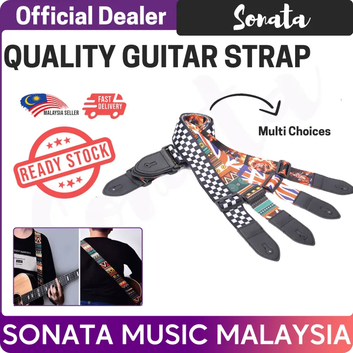 Acoustic Guitar Strap Classical Guitars Simple Nice Photo Rock Graphic Guitar Strap / Guitar Belt/ Tianlur Tianlu