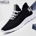 Men's Korean version of lace-up comfortable and light running boys shoes soft bottom trend jogging shoes casual sports shoes.. 