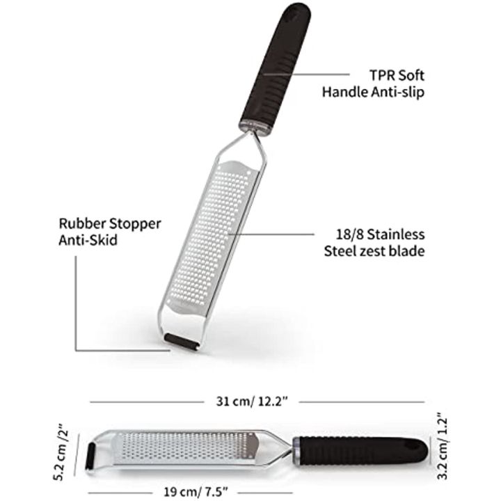 Manual%20Cheese%20Grater%20Ideal%20For%20Parmesan,%20Citrus,%20Lemon,%20Ginger,%20Chocolate%20And%20Nut%20Sharpened%20Stainless%20Steel%20Dishwashable%20Handle%20TPR%20&%20Protective%20Cover%20-%20Image%204