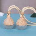 Car Diffusers Long-Lasting Car Diffuser Air Freshener 6ml Refillable Reusable Small Teardrop Shape Decoration For Auto. 