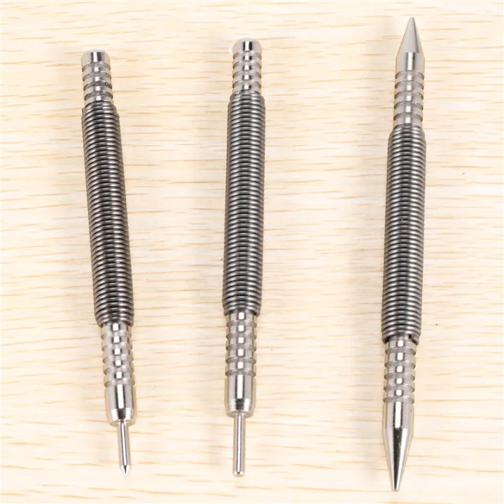 JDXHLAU%203%20Pcs%20Nail%20Set%20and%20Hinge%20Pin%20Tool%20Center%20Punch%20Spring%20Loaded%20Nail%20Set%20for%20Door%201/32%20Inch%201/16%20Inch%20Dual%20,%201/8%20Inch%20-%20Image%205