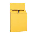 1Pcs Modern Mailbox Comment Letter Deposit Suggestion Drop Box Secured Payments Key Paperwork Secure Postbox Decor G. 