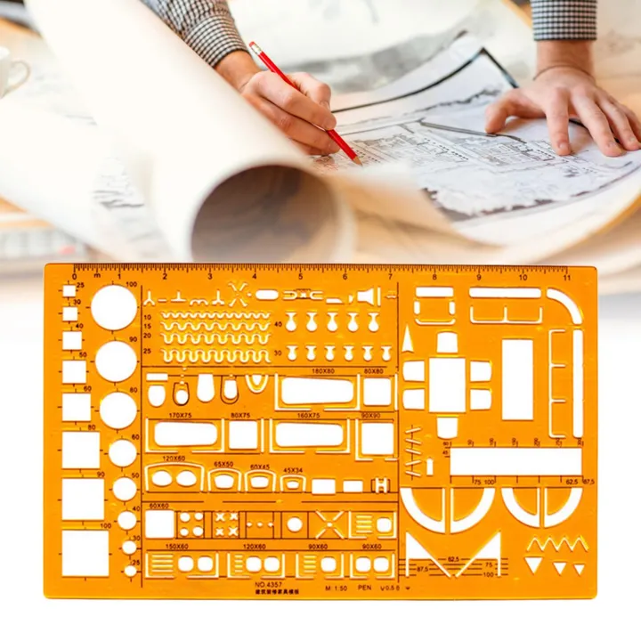 Templates%20Stencil%20Ruler%20Drafting%20Tools%20Architecture%20Interior%20Design%20Building%20-%20Image%202