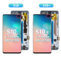 Screen With Frame For Samsung S10 Plus G975 G975F SM-G975F LCD Display Digital Touch Screen For Samsung S10+ Display Assembly. 