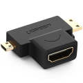 Micro Mini Hdmi Male To Hdmi Female Adapter Hdmi Female To Mini Micro Hdmi Male Converter Spriter  Cp4029  L. 