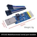 CH340 module USB to TTL CH340G upgrade download a small wire brush plate STC microcontroller board USB to serial instead PL2303. 