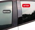 Airspeed for MAZDA 3 AXELA MAZDA 6 ATENZA CX-4 CX-5 Car Window Column Decorative Sticker Mirror Black B C Pillar Cover Mouldings. 