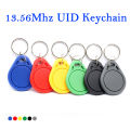 UID Rewritable Keychain Smart Chip Clone Token 13.56Mhz IC Changeable Tag 1K S50 Badge NFC Programmer Ring. 