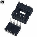 20pcs 10 Each Ne555 Ne555p Ic 555 Timer Programming Oscillator Chip 8 Pin Dip Sockets. 