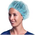 25PcsxDisposable Hair Covers for Nurses, Salons, Food Service - Disposable Surgical Caps/Hair Nets – Lightweight Medical Scrub Hats, Disposable Head Covers, Blue. 