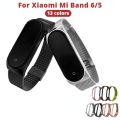 Strap For Xiaomi Mi Band 6 5 Wrist Metal Bracelet Screwless Stainless Steel MIband for Mi Band 6Strap Wristbands Pulseira. 