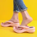 【ZOSR】Drop Shipping Wedge Summer Flip Flops For Women 2023 Chunky Platfrom Clip Toe Sandals Shoes Woman Beach Casual Outdoor Slippers. 