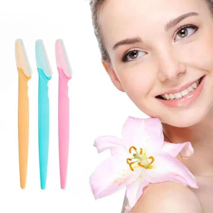 Precise Trimming Razor Sharp blade Women's Eyebrow Trimmer Precision trimming Stainless steel ...