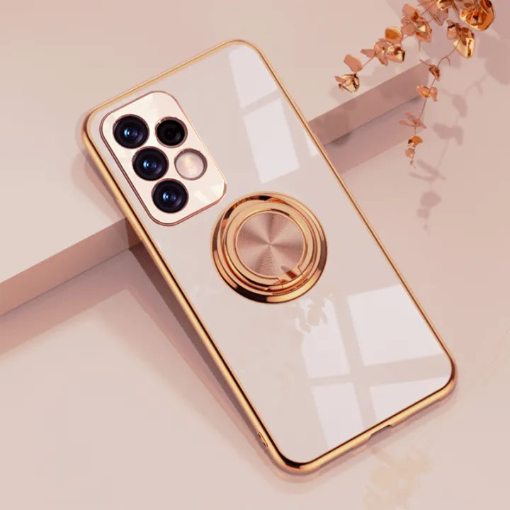 Plating%20Metal%20Ring%20Holder%20Phone%20Case%20For%20Samsung%20Galaxy%20S24%20S22%20S23%20Ultra%20S21%20FE%20S20%20Plus%20A15%20A52%20A25%20A53%20A55%20Note%2020%20Back%20Cover%20Ruiqir%20Super%20Store%20-%20Image%204