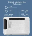 T40 Smart WiFi HD Projector Home Theater Portable Projector Built-in Bluetooth Speaker Support Android / IOS. 