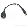 DC 5.5mm x 2.1mm Male to USB Female Adapter Power charging Cable DC5.5.X2.1 mm USB Type A Female Connector Cable Cp-1-48_110B. 