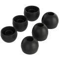 6 Pcs lot Soft Clear Silicone Replacement Ear Buds Tips Rubber Caps Ear Tip Cover Replacement Earbud Covers  Cp501   H. 