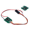 Micro 3A RC ESC DIY Brushed Motor Speed Controller Motor Reducer Micro Motor Drive Module Two Wire Brush Controller ESC XUANTING. 