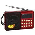 FM Radio JOC Rechargeable FM Radio with USB SD Card Reader TF Portable Music Player Radio Fm Usb / Sd Card Radio JOC H011UR. 