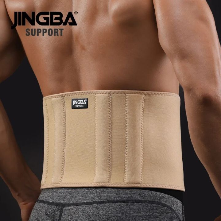JINGBA%20SUPPORT%20Neoprene%20Adjustable%20Lumbar%20Spine%20Waist%20Support%20Protector%20Waist%20Trainer%20Men%20Waist%20Trimmer%20Sweat%20Belt%20Factory%20-%20Image%203
