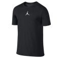 Jordan Crew Neck White T shirt for men - Black. 