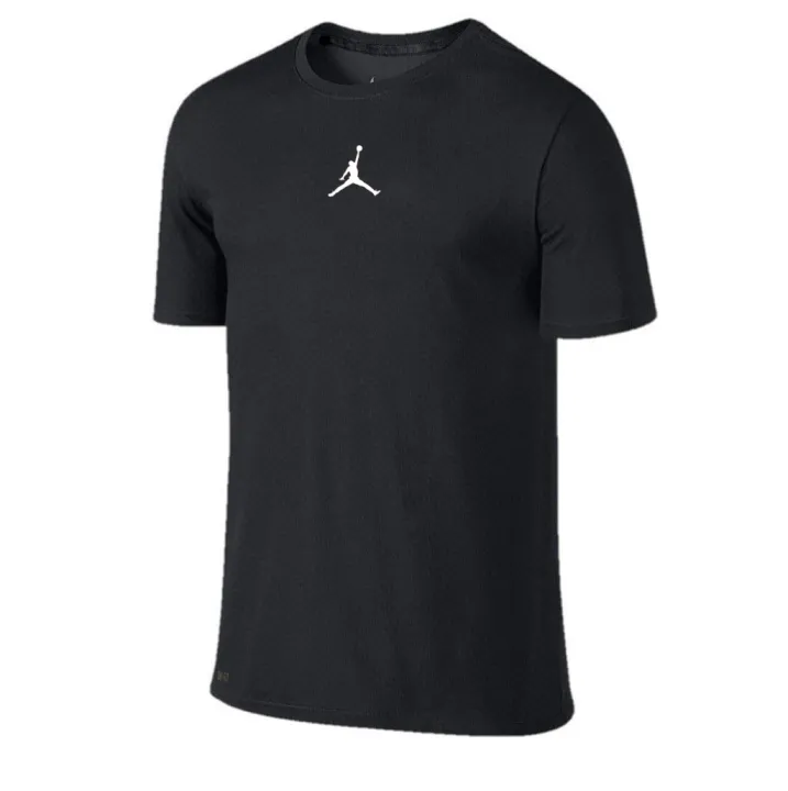 Jordan%20Crew%20Neck%20White%20T%20shirt%20for%20men%20-%20Black%20-%20Image%202