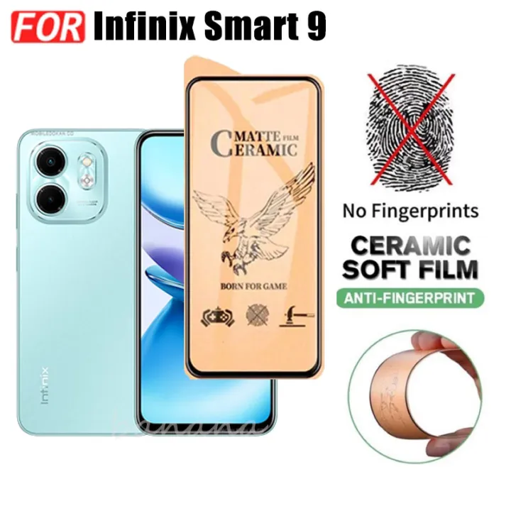 3%20IN%201%20infinix%20Smart%209%20Tempered%20Glass%20Matte%20Gaming%20Screen%20Protector%20for%20Smart%208%207%20Ceramic%20Matte%20Screen%20Protector%20-%20Image%202