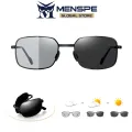 MENSPE Photochromic Sunglasses Foldable Men Women Polarized Chameleon Glasses Driving Goggles Anti-glare Sun Glasses Night Vision Lens UV Protection Chic Retro Sun glasses. 