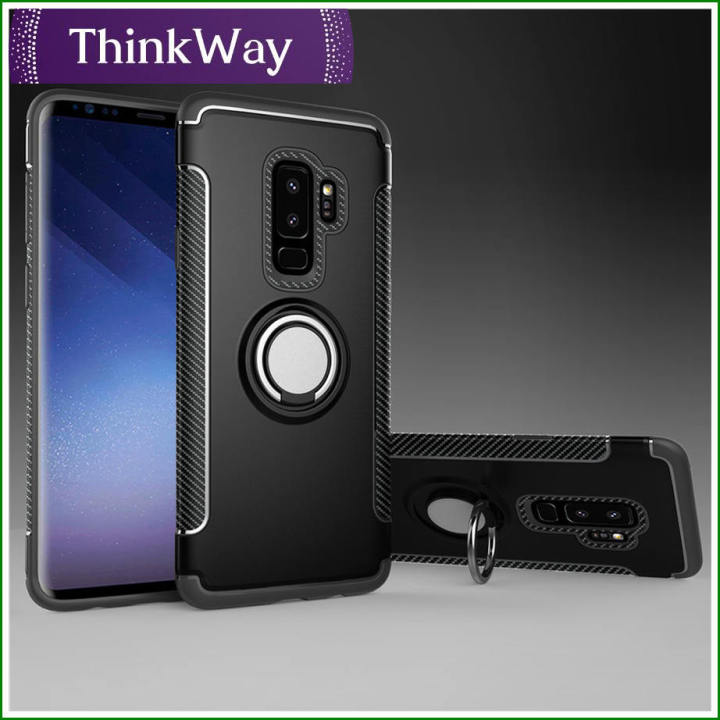 【ThinkWay】Phone Case Luxury Magnetic Armor Silicone Case