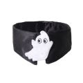 A Halloween Costume Pet Ghost Cravat Pet Puppy Cat Halloween Ghost Cravat. 