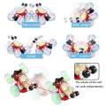Rechargeable RC Rolling Stunt Car 360 Degree Spinning and Flips with Color Flash Music Remote Control Truck Toy for Kids. 