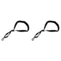 2X Saxophone Neck Strap Soft Sax Leather Padded for Alto Tenor Baritone Soprano. 
