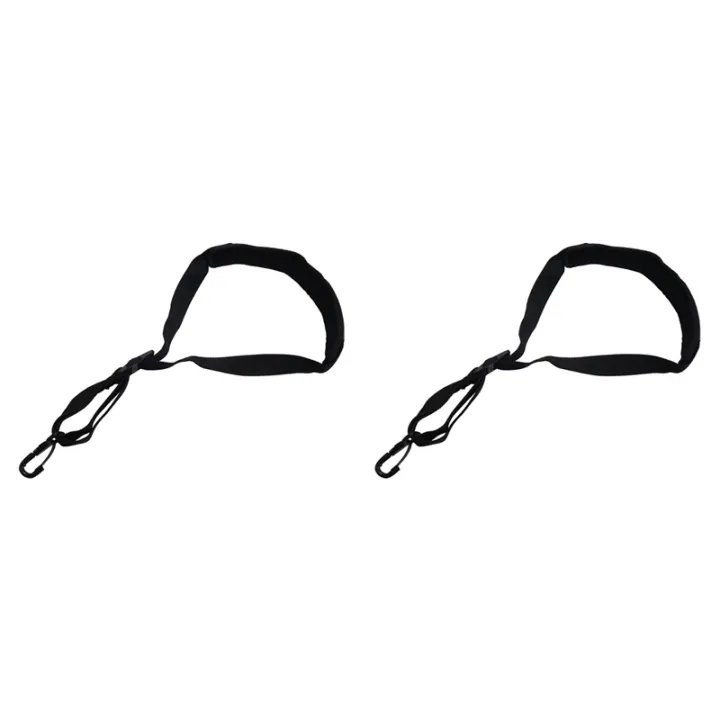 2X Saxophone Neck Strap Soft Sax Leather Padded for Alto Tenor Baritone Soprano
