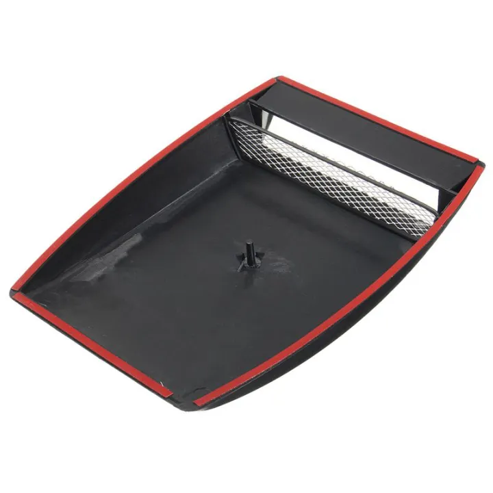Universal%20Car%20Auto%20Black%20Decorative%20Air%20Flow%20Intake%20Scoop%20Bonnet%20Vent%20Cover%20Hood%20-%20Image%205