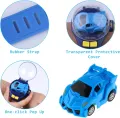 Watch Remote Control Car Toy - 2.4 GHz Mini Watch Car Toys with USB Charging, Cartoon RC Small Car Wrist Racing Car Watch Gift for 3-12 Y Boys and Girls. 
