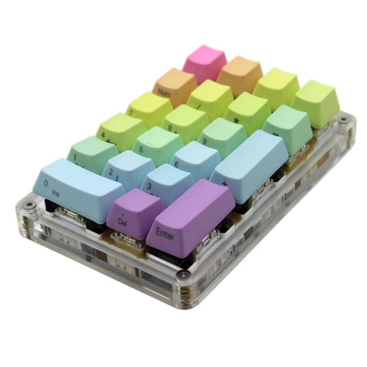 OEM Profile Key Top Printed Side Printed Blank Thick PBT ABS Keycaps For Mechanical Keyboard Numpad MX (Only