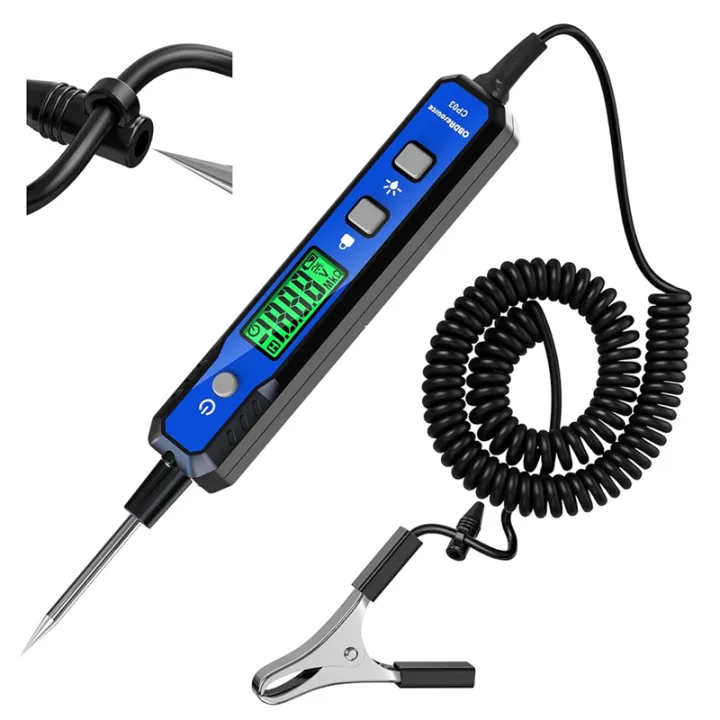 Automotive Test Light 0.8V–100V Automotive Voltage Circuit Probe Buzzer ...