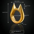 【HOT】 Women Men Cute Cat Ear Rings Self Defense Rings Multifunctional Metal Knuckle Cat Ear Attack Rings Unisex Jewelry Accessories. 