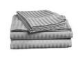 Egyptian Cotton Striped Bedsheets ( 230cm x 250cm / 280cm x 280cm ). 