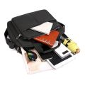 Men Business Briefcase Messenger Bag Fashion Retro Shoulder Hand Bag Nylon Crossbody Waterproof Bags Black Working Bag XA756ZC. 