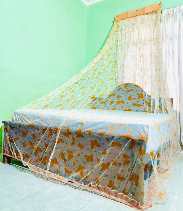 6x5%20Mosquito%20Net%20Wallnet%20Printed%20Design%20Blue,Pink,Purple,Yellow,Green,Orange%20Printed%20Design%20Wallnet%20-%20Image%208