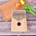 17 Keys Kalimba African Solid Pine Wood Thumb Piano Finger Percussion DIY. 