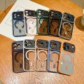 HOCE Luxury Clear Magnetic Phone Cases For iPhone 17 16 15 14 13 12 Pro Max 14 15 16 Plus 11 MagSafe Case Camera Lens Protective Hybrid Shockproof Soft Bumper Hard Back Cover. 
